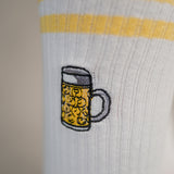 Maßkrug | Geborduurde Biologische Katoenen Sokken