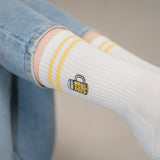 Maßkrug | Geborduurde Biologische Katoenen Sokken