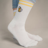 Maßkrug | Geborduurde Biologische Katoenen Sokken