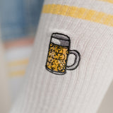 Maßkrug | Geborduurde Biologische Katoenen Sokken