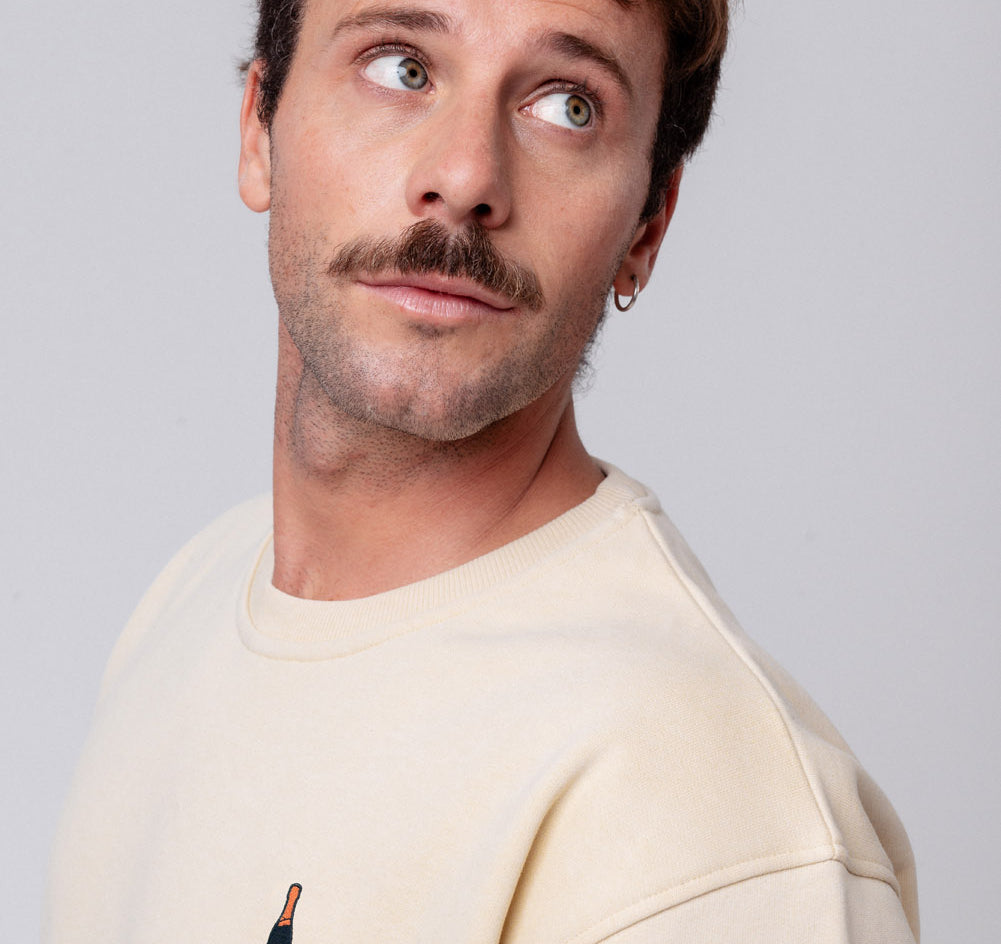 Mionetto Prosecco | Bestickter Bio-Baumwoll Unisex Pullover