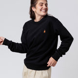 Stroh 80 | Bestickter Bio-Baumwoll Unisex Pullover