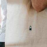 Little Coward | Geborduurde biologisch katoenen tas