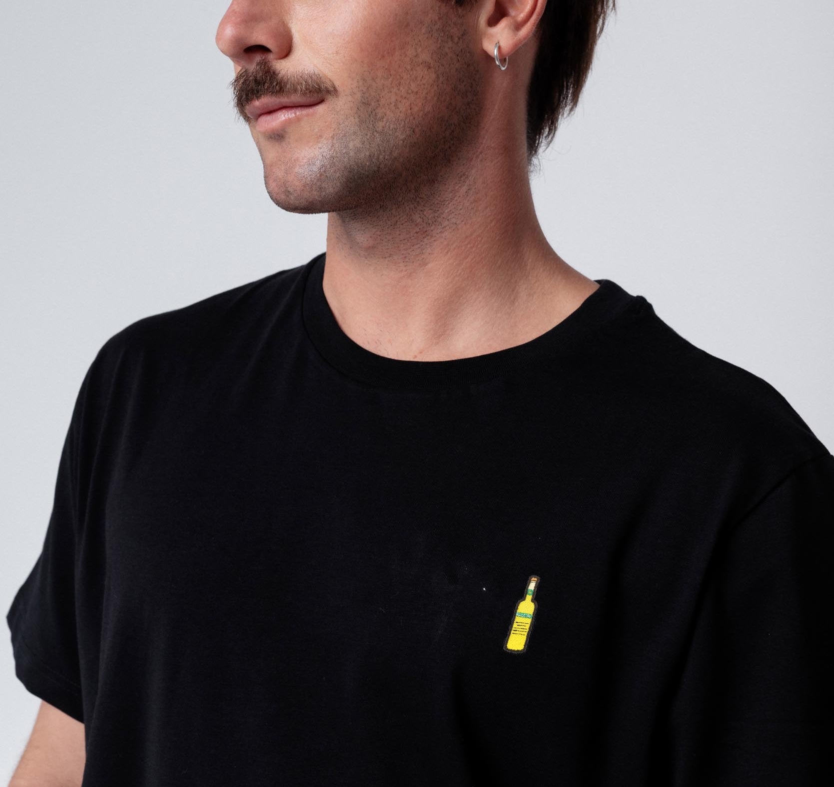 Pallini Limoncello | Besticktes Bio Baumwoll Unisex T-Shirt