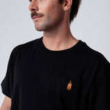 Stroh 80 | Besticktes Bio Baumwoll Unisex T-Shirt