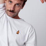 Stroh 80 | Besticktes Bio Baumwoll Unisex T-Shirt