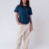 Stroh 80 | Besticktes Bio Baumwoll Unisex T-Shirt