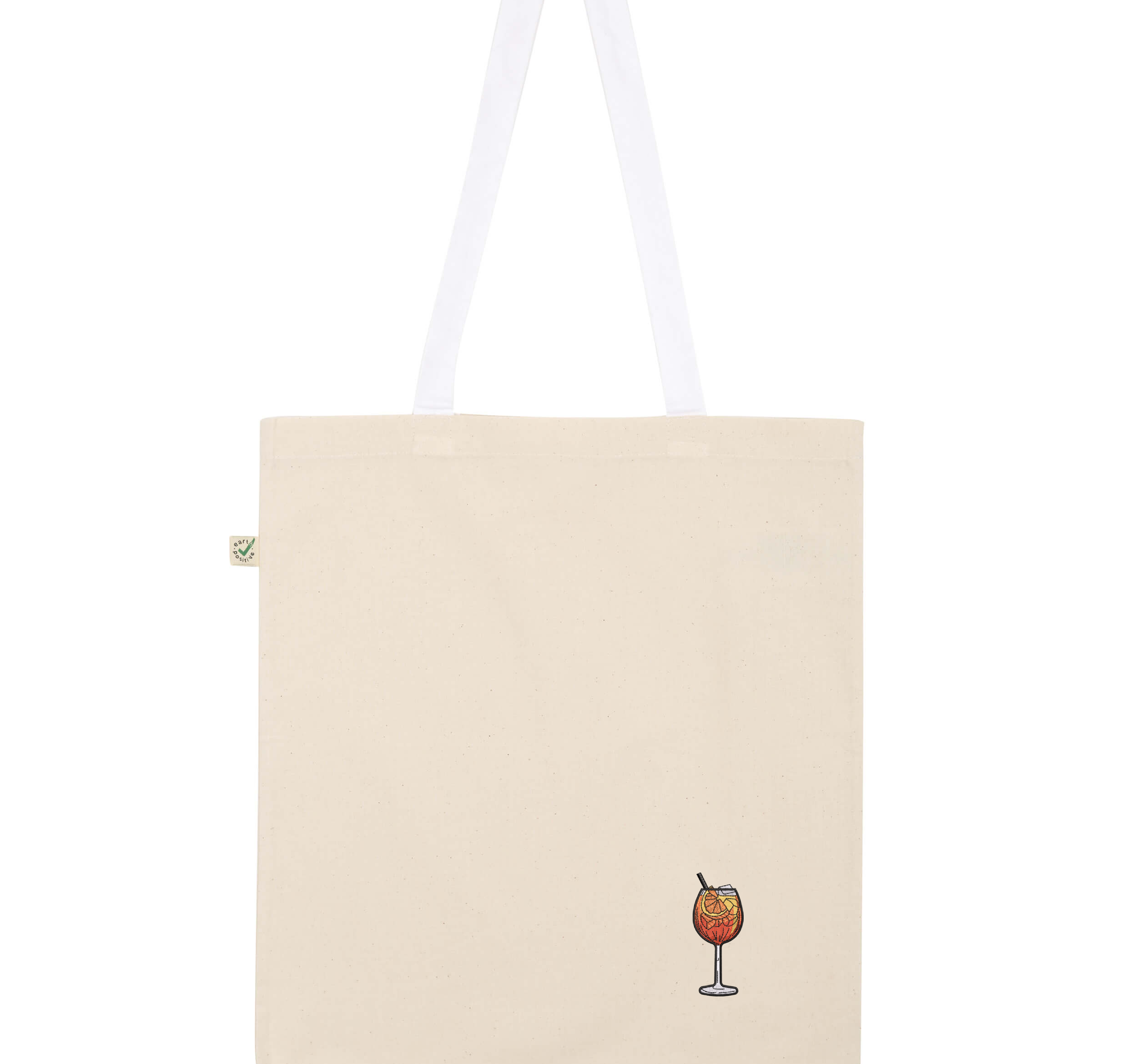 Spritz | geborduurde biologisch katoenen tas