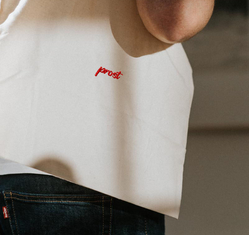 Cheers Collectie | Geborduurde Biologische Katoenen Tas