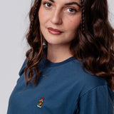 Sierra Tequila | Besticktes Bio Baumwoll Unisex T-Shirt