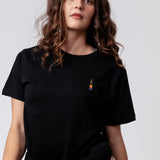Cola Mix | Besticktes Bio Baumwoll Unisex T-Shirt