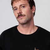 Siebträger & Tamper | Bestickter Bio-Baumwoll Unisex Pullover
