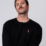 Vodka | Bestickter Bio-Baumwoll Unisex Pullover