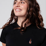 Astra | Besticktes Frauen Bio Baumwoll T-Shirt