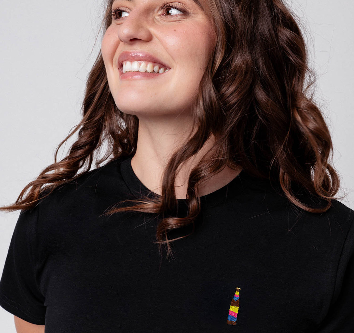 Cola Mix | Besticktes Bio Baumwoll Frauen T-Shirt