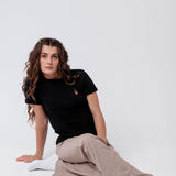 Astra | Besticktes Frauen Bio Baumwoll T-Shirt