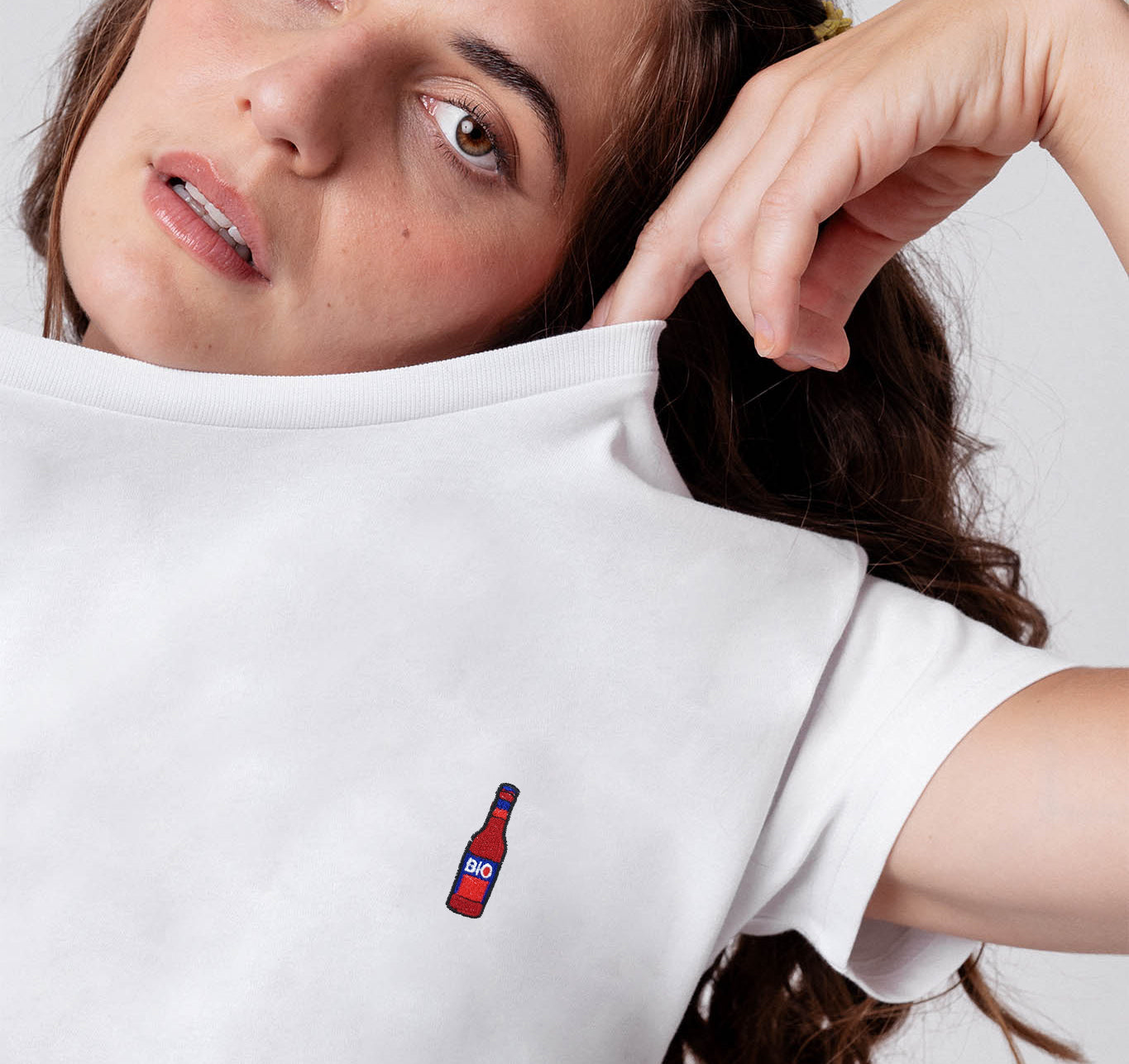 Bionade | Besticktes Bio Baumwoll Frauen T-Shirt