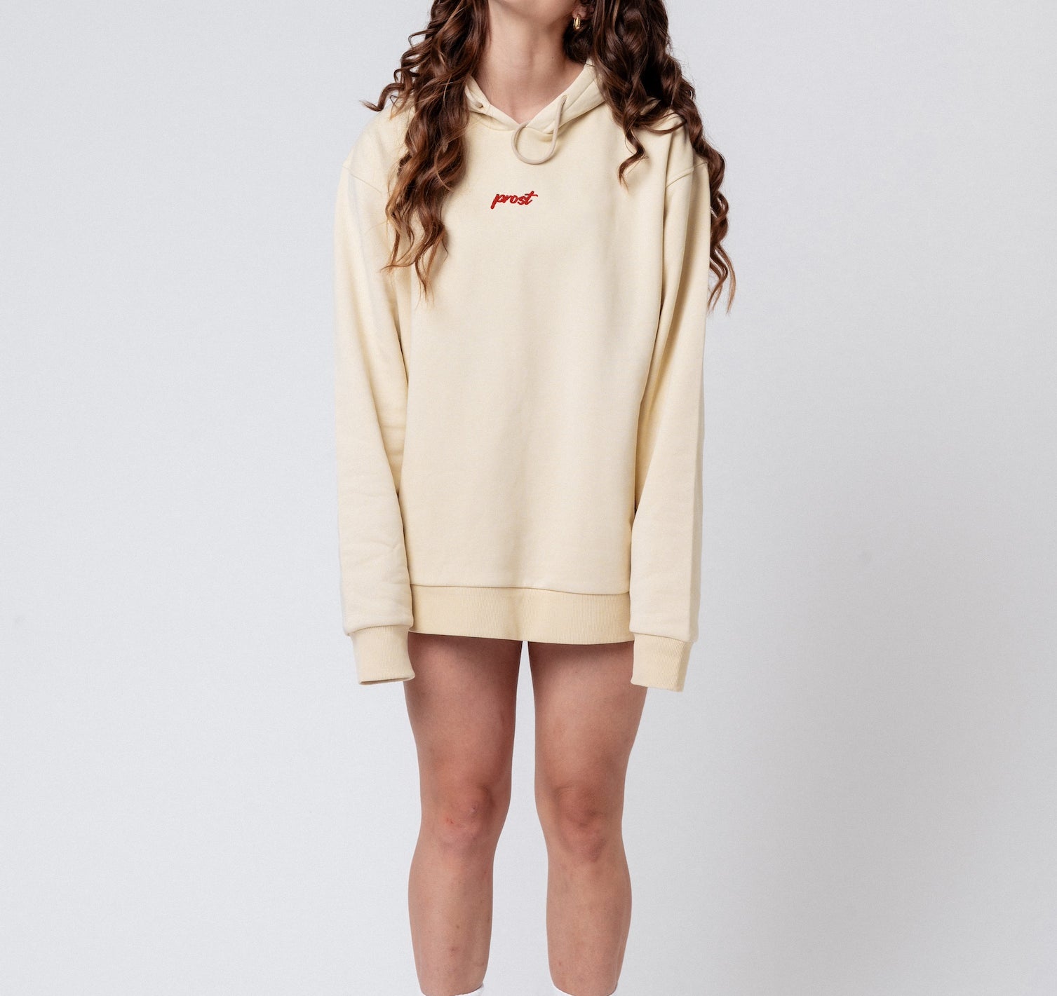 Cheers Collection | Geborduurde Organic Cotton Vrouwen Hoodie