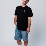 Sierra Tequila | Besticktes Bio Baumwoll Unisex T-Shirt