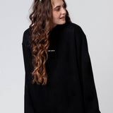 Skinny Bitch | Geborduurde hoodie van biologisch katoen voor dames