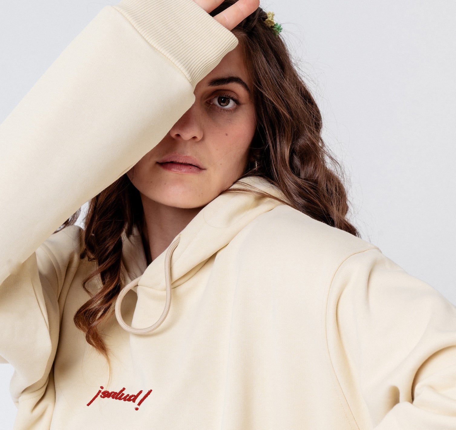 Cheers Collection | Geborduurde Organic Cotton Vrouwen Hoodie