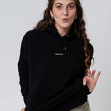 Skinny Bitch | Geborduurde hoodie van biologisch katoen voor dames