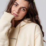 Skinny Bitch | Geborduurde hoodie van biologisch katoen voor dames