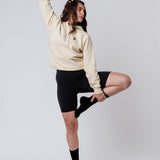Coffee Bag | Bestickter Bio Baumwoll Frauen Hoodie