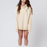 Kölsch Geborduurde Biologisch Katoenen Vrouwen Hoodie