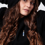 Ouzo | Geborduurde Organic Cotton Vrouwen Hoodie