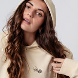 Latte Art | Bestickter Bio Baumwoll unisex Hoodie