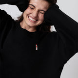 Vodka | Bestickter Bio-Baumwoll Unisex Pullover