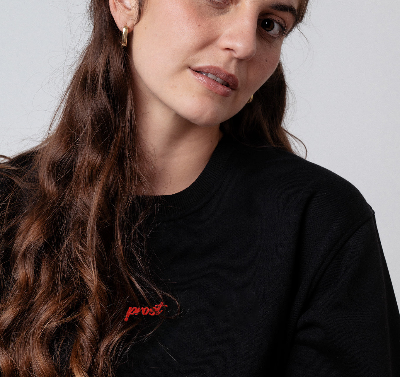 Cheers Collection | Geborduurde Biologisch Katoenen Damestrui