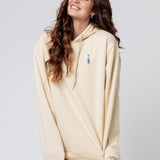Ouzo | Geborduurde Organic Cotton Vrouwen Hoodie