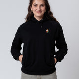 Mexican| Geborduurde hoodie van biologisch katoen voor dames