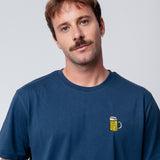 Maßkrug | Besticktes Bio Baumwoll Unisex T-Shirt