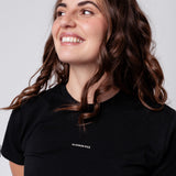 Maximum Rizz | Geborduurd T-shirt van biologisch katoen voor dames