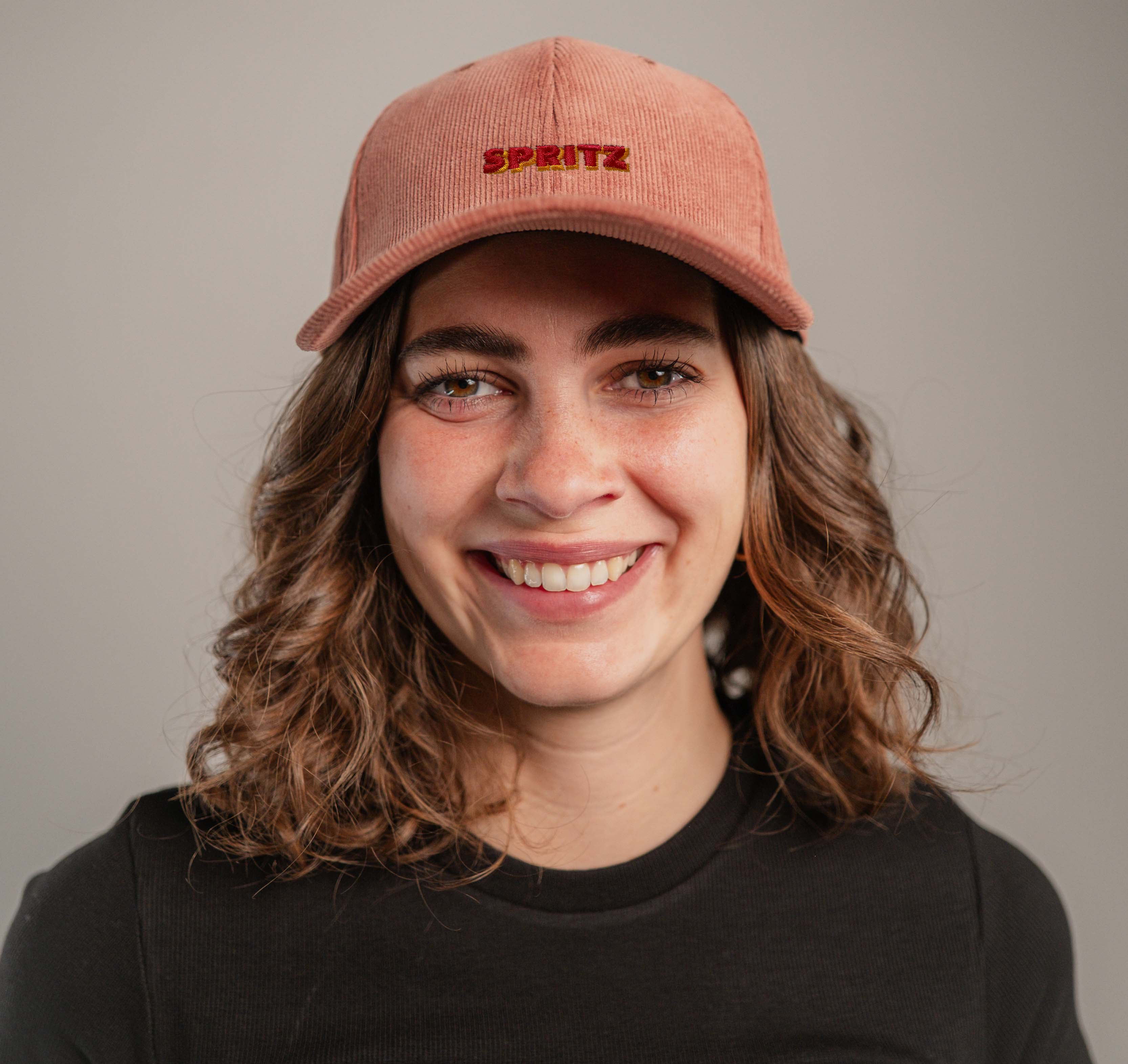 Spritz Signature | Bestickte Bio Baumwoll Cord Cap