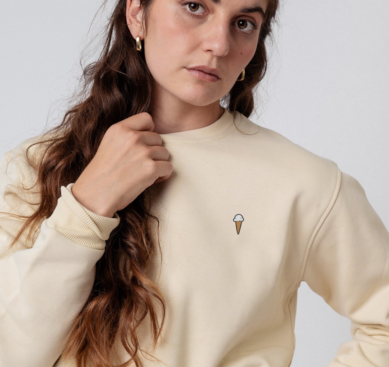 Eis | Besticker Bio Baumwoll Unisex Pullover