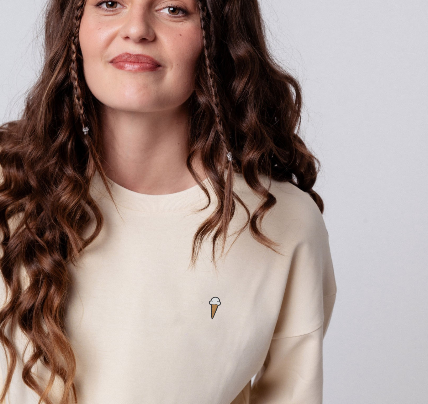 Eis | Heavy Oversized Bio Baumwoll T-Shirt