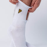 Pizza | Bestickte Bio Baumwoll Socken