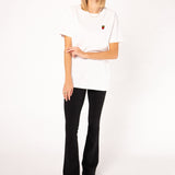 Pommes | Besticktes Bio Baumwoll Unisex T-Shirt