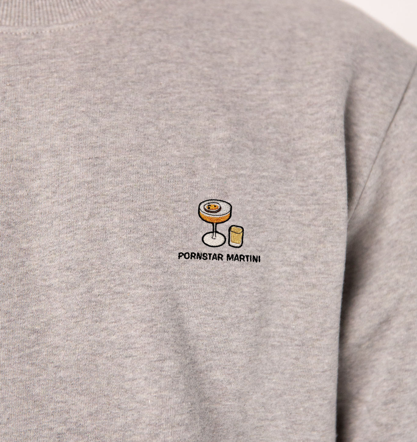 TAILORED TASTES Pornstar Martini | Bestickter Bio-Baumwoll Unisex Pullover
