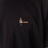 Geborduurd biologisch katoenen T-shirt