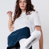 Pallini Limoncello | Besticktes Bio Baumwoll Unisex T-Shirt