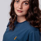 Sinalco | Besticktes Unisex Bio Baumwoll T-Shirt
