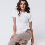 Sinalco | Besticktes Frauen Bio Baumwoll T-Shirt