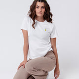 Pallini Limoncello | Besticktes Bio Baumwoll Frauen T-Shirt