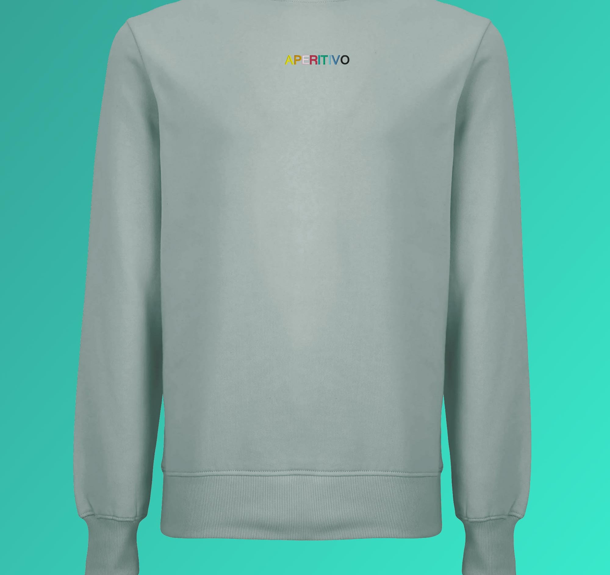 Aperitivo | Bestickter Bio-Baumwoll Unisex Pullover