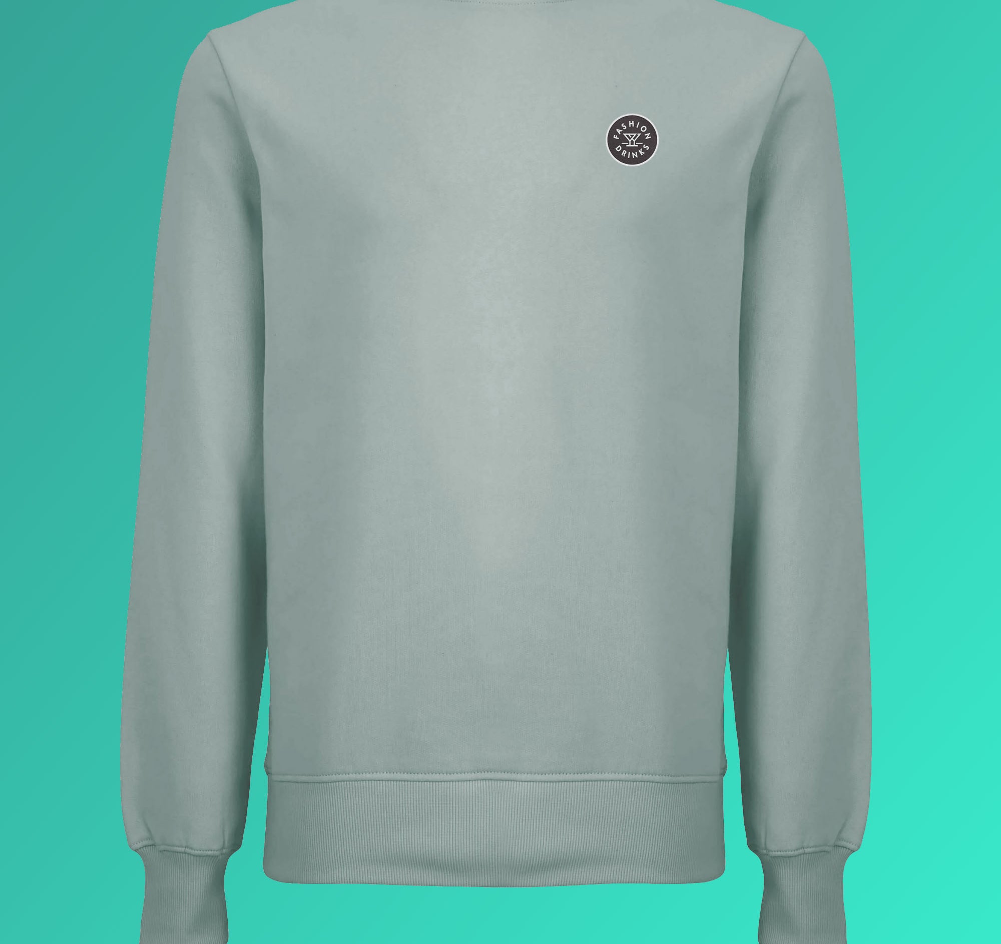 Fashion Drinks | Bestickter Bio-Baumwoll Unisex Pullover